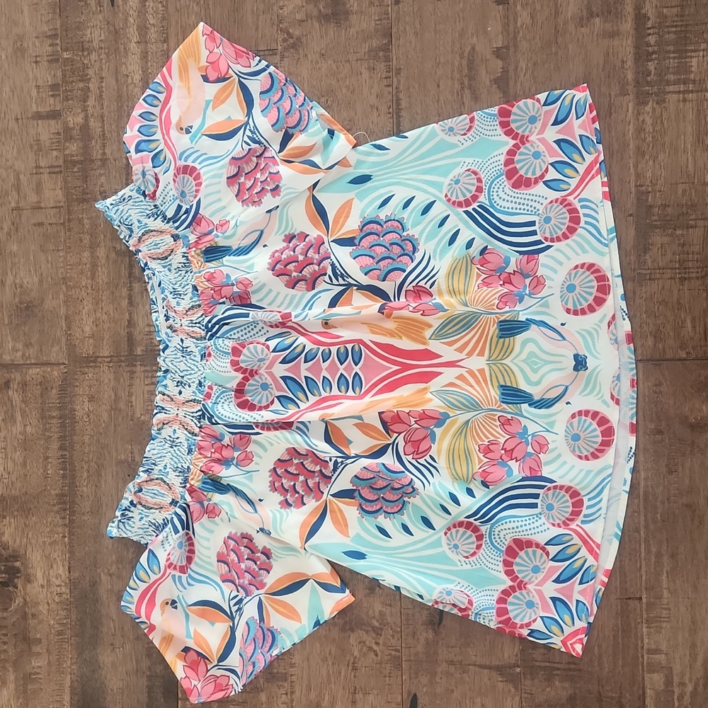 Vibrant Flying Tomato Blouse LG